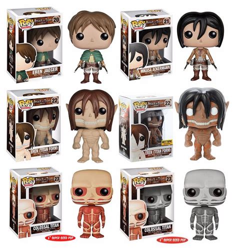 Arriba 95+ Foto Funko Pop Attack On Titan Eren Mirada Tensa