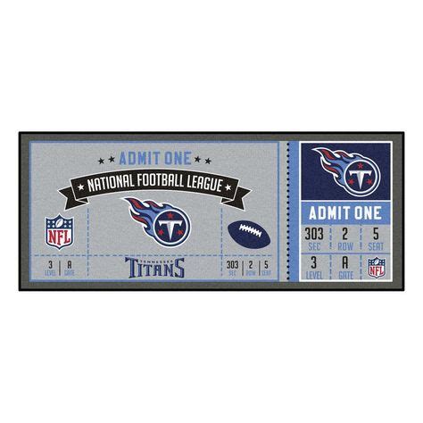 NFL - Tennessee Titans Ticket Runner 30"x72" | Tennessee titans game ...