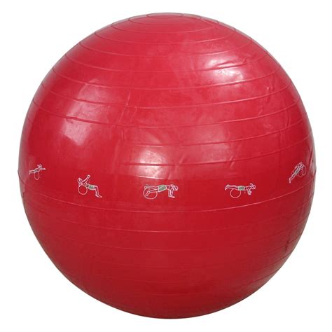 24" Red Exercise Gym Ball - Walmart.com - Walmart.com