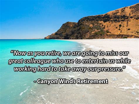 68 Retirement Wishes For A Boss - Canyon Winds Retirement