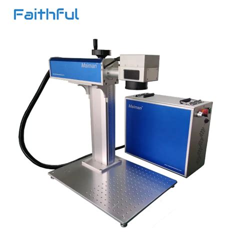 20 Watts Fiber Laser Marking Machine for Sale Laser Engraver Marker for Metal -in Wood Routers ...