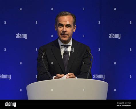 Mark Carney speech Stock Photo - Alamy