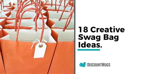 18 Creative Swag Bag Ideas