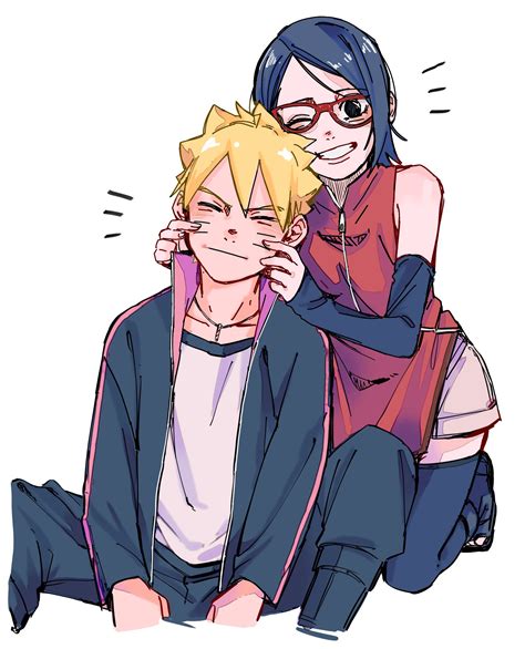 Boruto X Sarada Genderbend