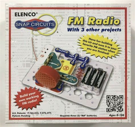 Elenco SNAP Circuits FM Radio With 3 Other Projects | eBay | Snap ...