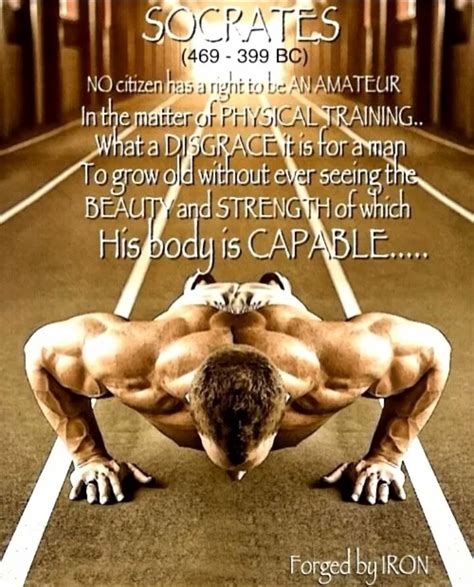 Socrates | Bodybuilding quotes, Fitness motivation, Workout