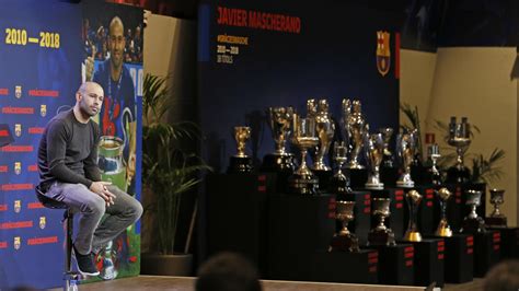 Javier Mascherano: 'It's been a dream and now it's time to wake up'