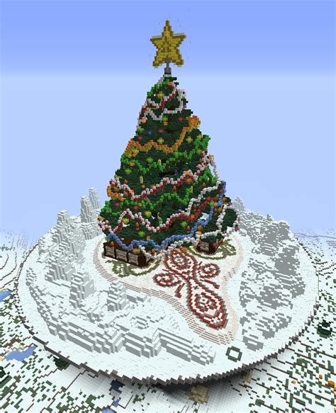 Christmas Tree Schematic Minecraft