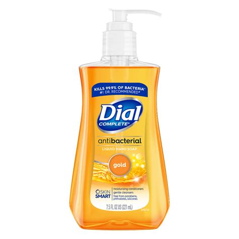 Dial Antibacterial Liquid Hand Soap, Gold, 7.5 Ounce - Walmart.com ...