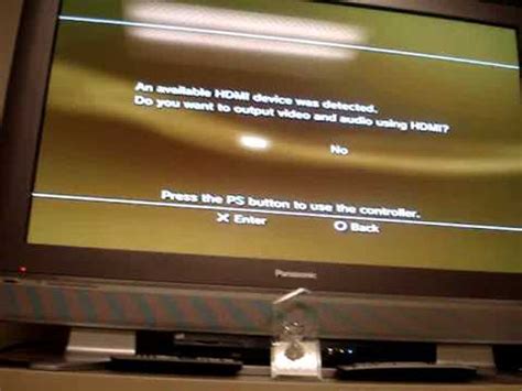 How to reset PS3 Slim Video Display - YouTube