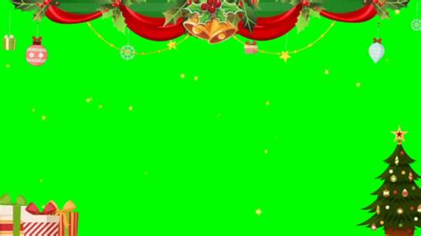 Christmas green screen effect - YouTube