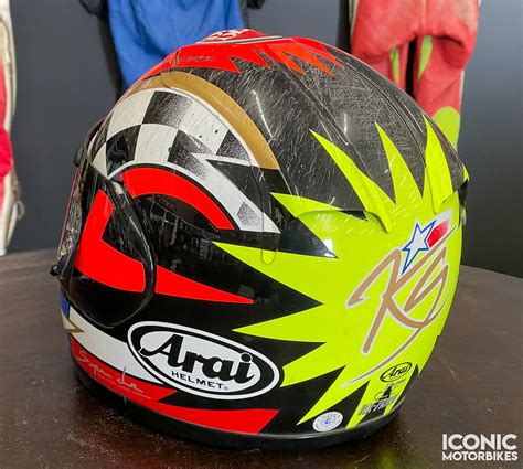 Kevin Schwantz 1993 Helmet – Iconic Motorbike Auctions