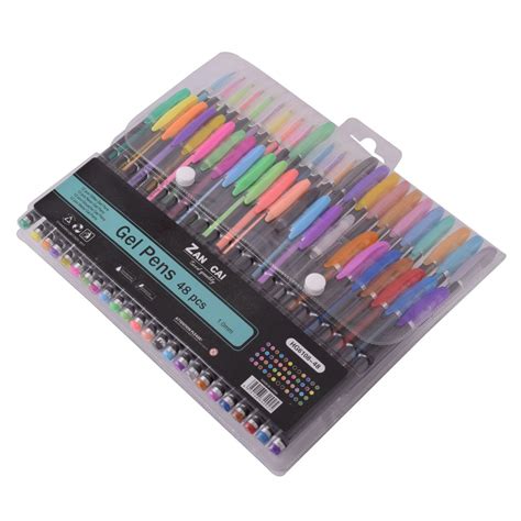 Zan Cai Shiny 48pcs Gel Pens | Shop Today. Get it Tomorrow! | takealot.com