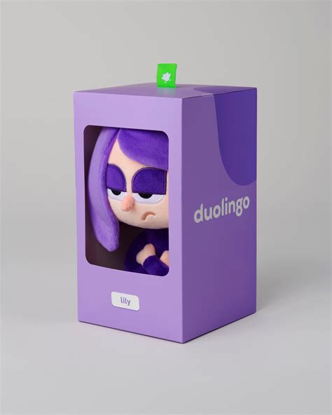 Lily Plushie - Duolingo Store