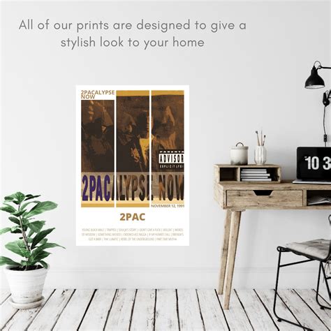 2pac Poster 2pacalypse Now Album Cover Album Poster - Etsy Hong Kong