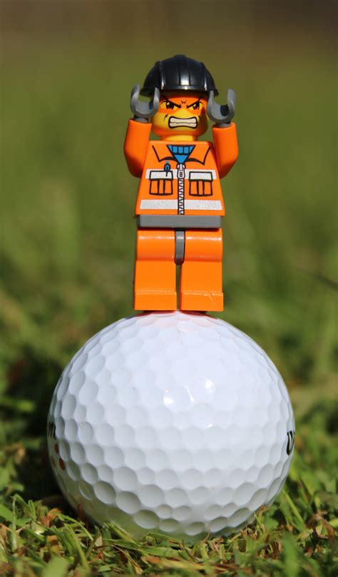 Free Images : grass, person, male, sports equipment, golf ball, funny, humor, expression, lego ...