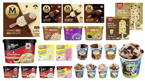 Unilever Canada unveils new frozen dessert portfolio