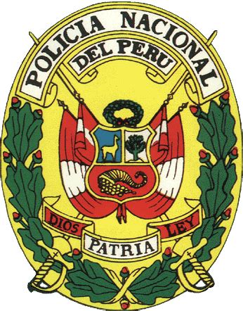 LA POLICÍA NACIONAL DEL PERU: POLICÍA NACIONAL DEL PERÚ.