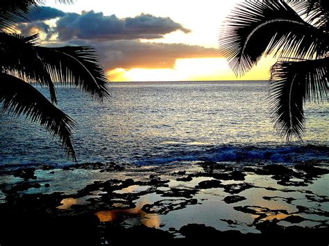 Makaha Sunset Photograph by Erika Swartzkopf - Pixels