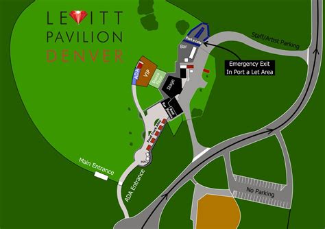 Venue Map — Levitt Pavilion Denver