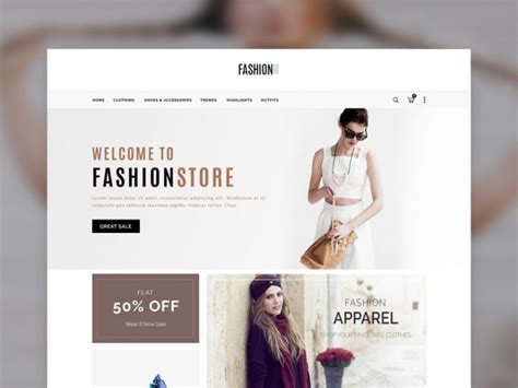 Fashion Boutique Website Templates Free Download