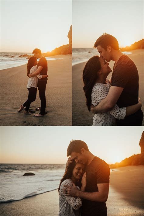 Malibu Point Dume Sunset Couple Session — SB PHotographs | Couples ...