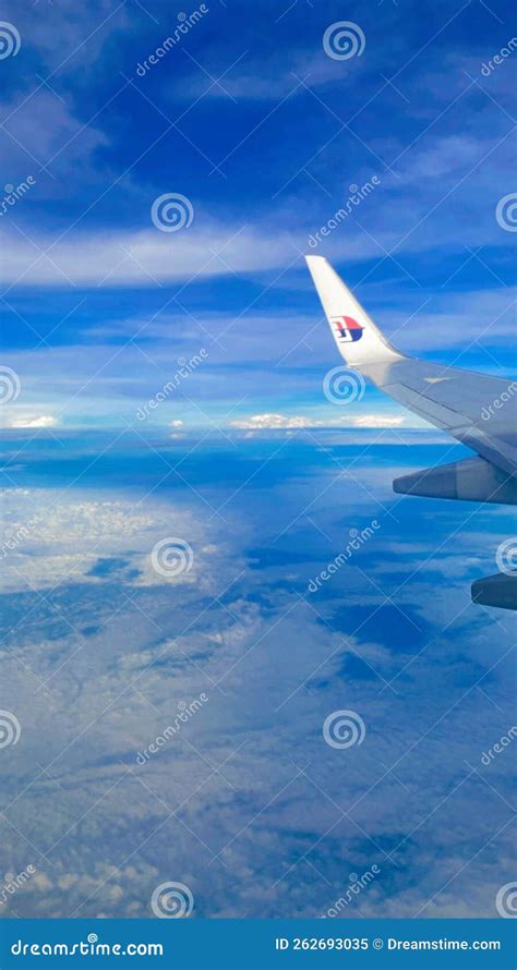 Malaysia Airlines. editorial image. Image of blue, view - 262693035