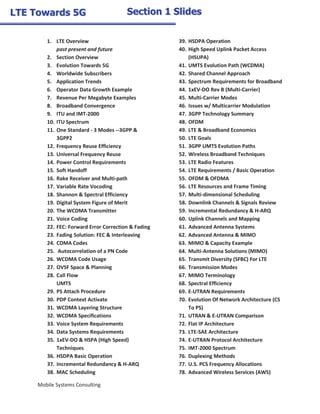 LTE to 5G Sample | PDF