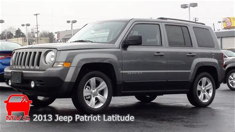 MVS - 2013 Jeep Patriot Latitude - YouTube