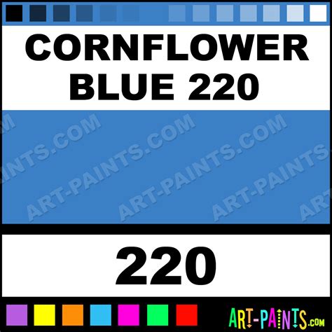 Cornflower Blue 220 Soft Pastel Paints - 220 - Cornflower Blue 220 Paint, Cornflower Blue 220 ...