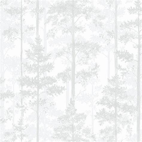 8828 Wallpaper | White & Beige Pink Tree Wallpaper (Neutral)