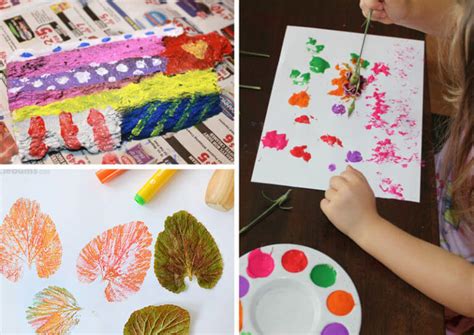 27 ways to create nature art - The Craft Train