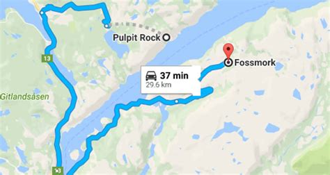 Tourists to the Famed Pulpit Rock in Norway Fooled by Google Maps ...