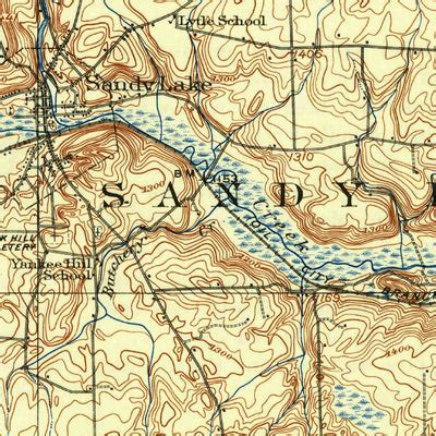 Stoneboro, PA (1913, 62500-Scale) Map by United States Geological ...