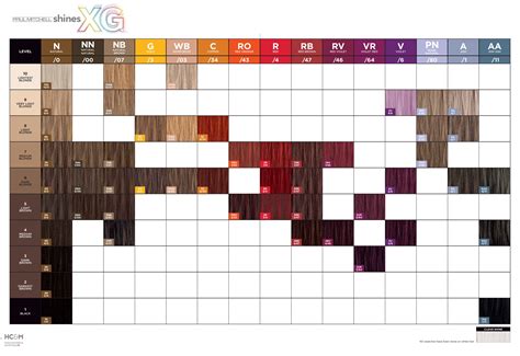 Pm Shines Color Chart | Printable Templates Free