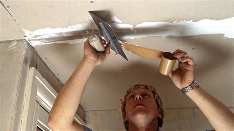 The Easiest Way To Patch A Drywall Ceiling