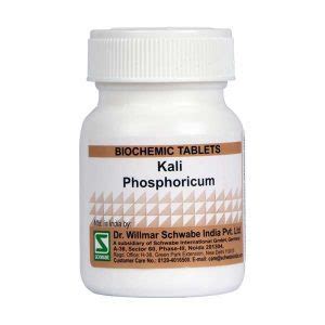 Kalium Phosphoricum - Homoeopathic Medicine for Nervous & Muscle Weakness