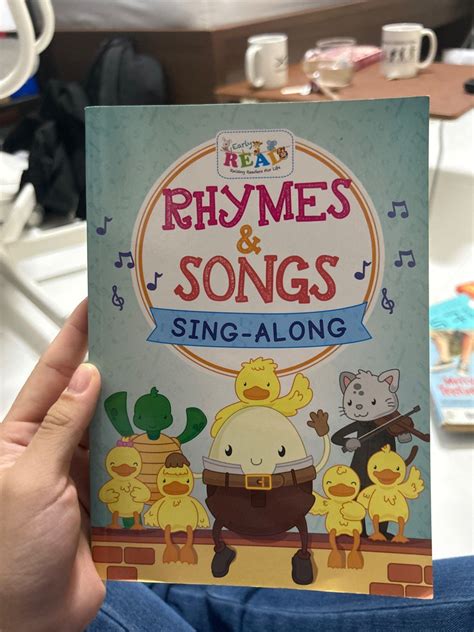 Rhymes & Songs Sing Along Book, Hobbies & Toys, Books & Magazines ...