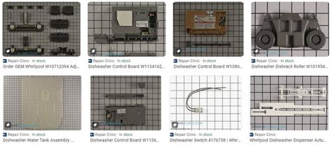 Fix It Right: Genuine Whirlpool Dishwasher Parts Available!