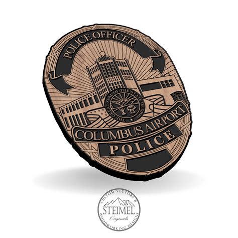 Columbus Police Badge - Patriot Nation Design