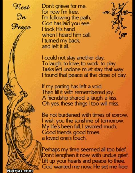 RIP Dad | Peace quotes, Rest in peace quotes, Uncle poems