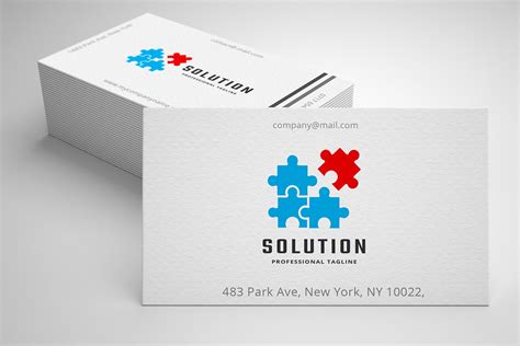 Solution Logo | Branding & Logo Templates ~ Creative Market