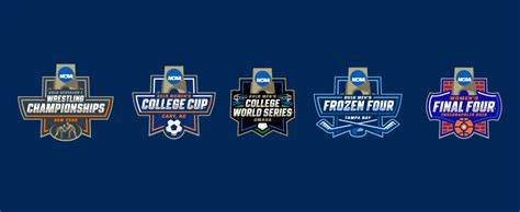 Brand New: New Logos for NCAA Championships by Joe Bosack & Co