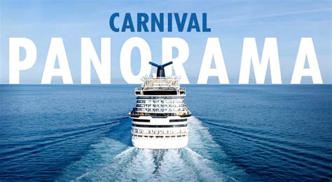 Carnival Panorama Third Vista-Class Ship from Carnival - Talking Cruise