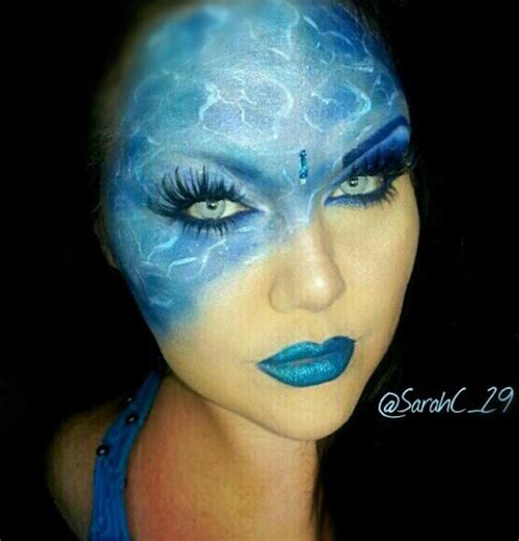 Ocean makeup Artistry Makeup, Makeup Art, Maquillage Halloween, Halloween Face Makeup, Circus ...