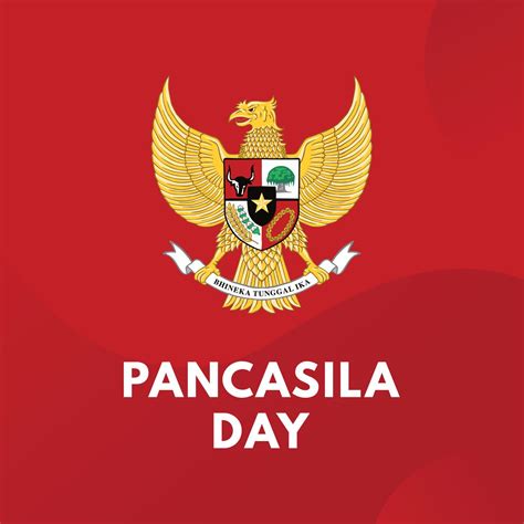 pancasila day illustration 8111245 Vector Art at Vecteezy