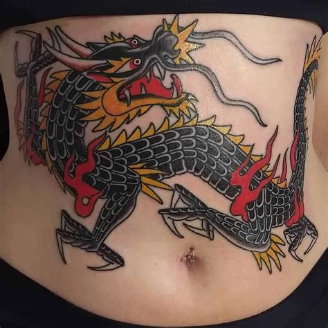 Discover more than 79 american traditional tattoo dragon latest - in.coedo.com.vn