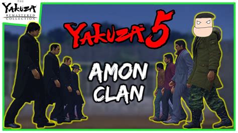 AMON CLAN! KIRYU VS JO AMON (FINAL SUBSTORY) | Yakuza 5 Remastered (PS4 Pro) Let's Play - YouTube