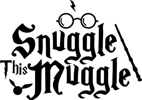 Snuggle this muggle Svg, Harry Potter Svg, Harry Potter Clip - Inspire ...