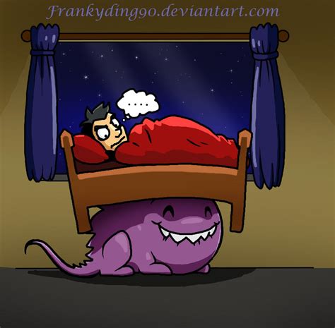 Scary Monster Under the Bed by Frankyding90 on DeviantArt